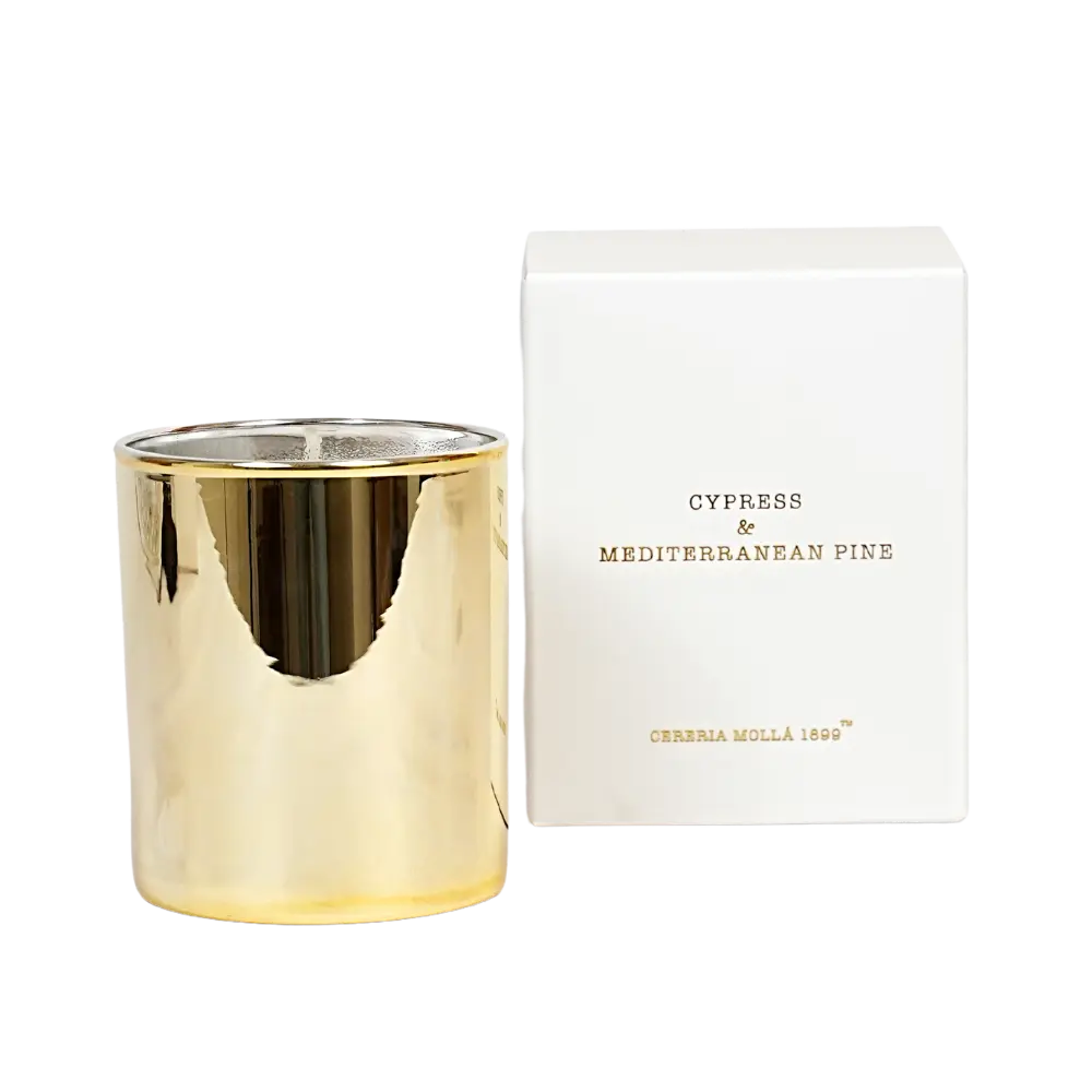 Cypress & Mediterranean Pine Holiday Candle Coastous