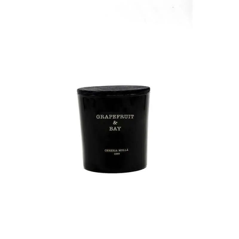 Grapefruit & Bay Black 3 wick XL Candle - 21 oz / 600 g Coastous