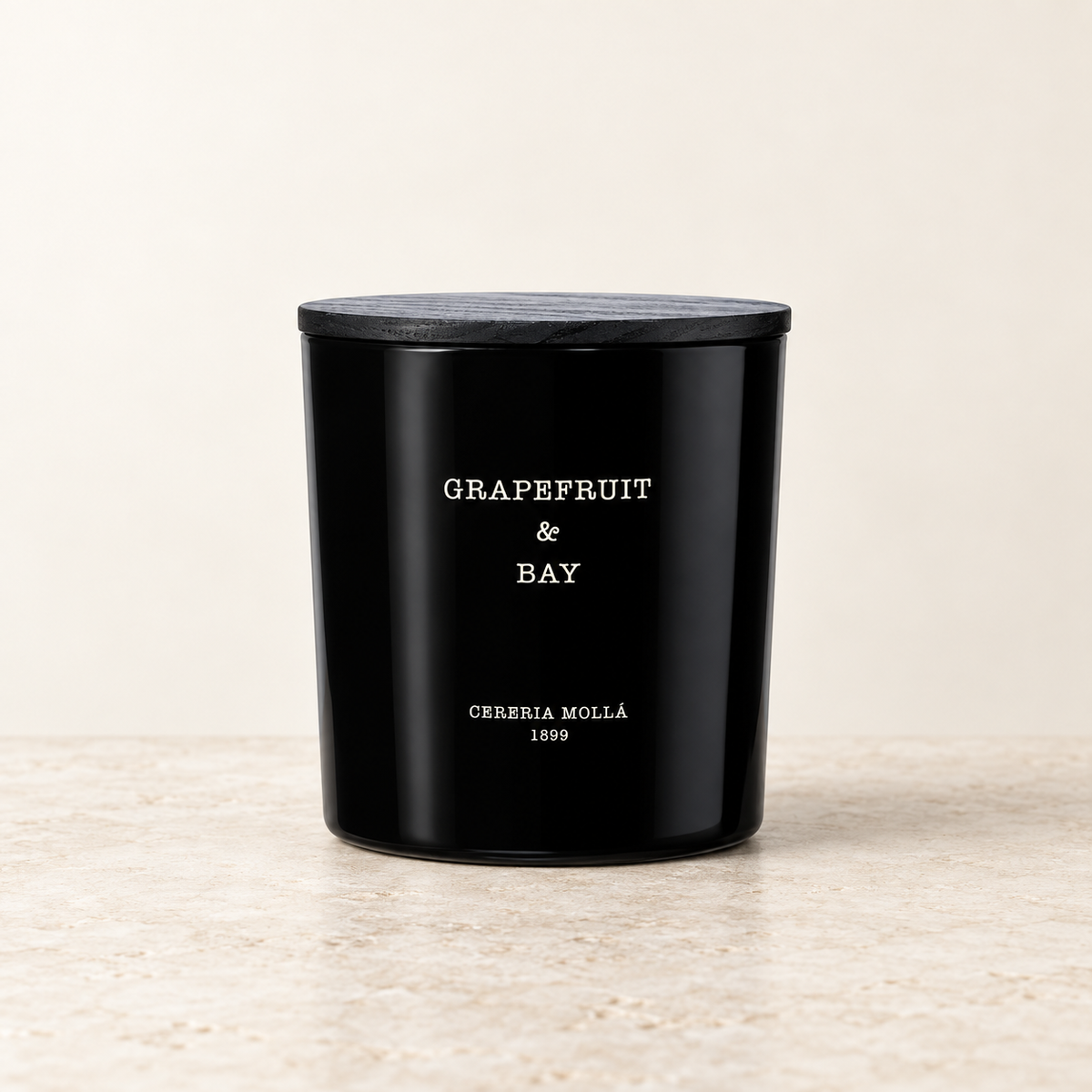 Cereria Molla Grapefruit & Bay XL 600 g candle, clear product view