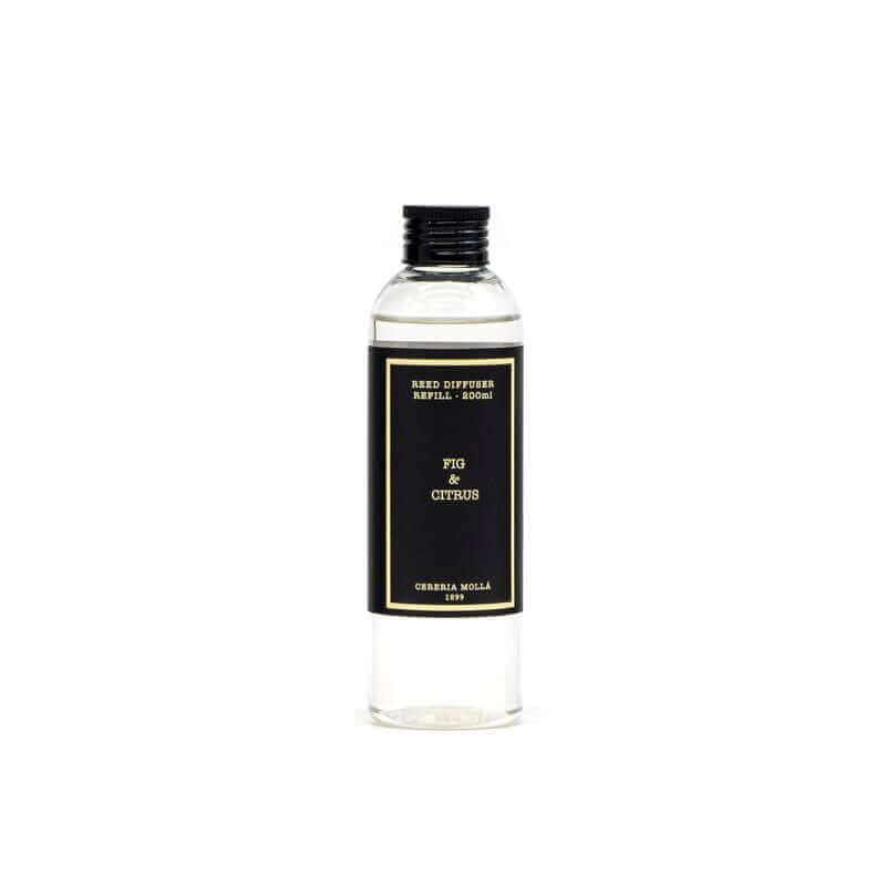 Cereria Molla - Premium Diffuser Refill - 6.7 fl oz / 200 ml. - Fig & Citrus - Coastous