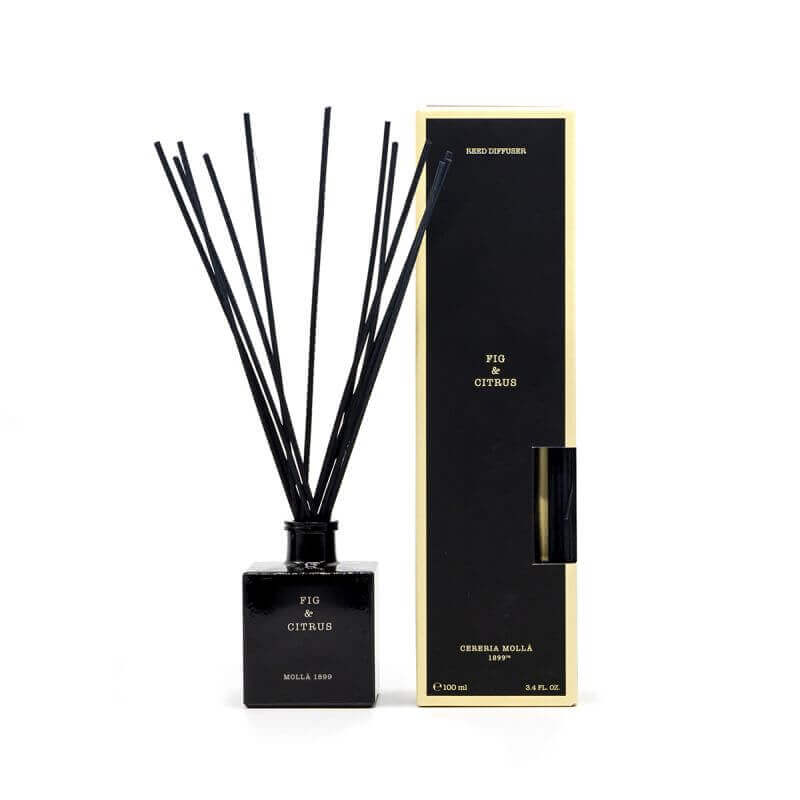 Cereria Molla - Premium Reed Diffuser - Fig & Citrus - Coastous