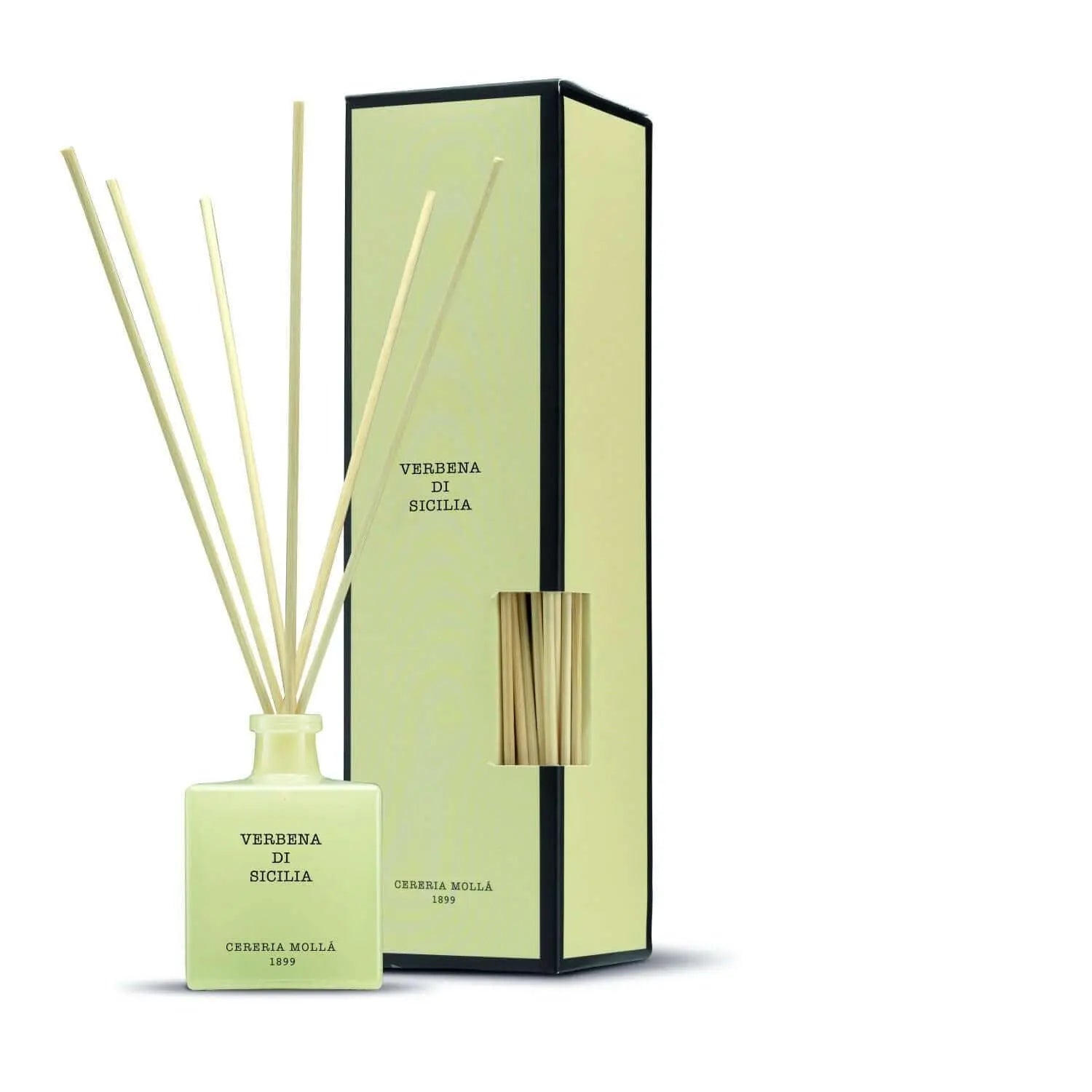 Cereria Molla - Premium Reed Diffuser - Verbena di Sicilia