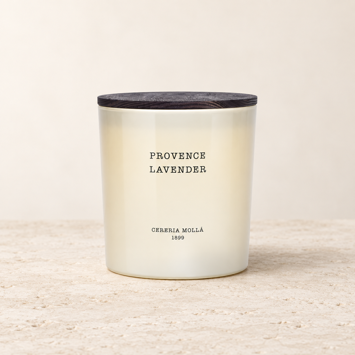 Cereria Molla Provence Lavender XL 600 g candle, clear product view