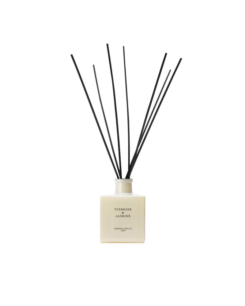 Cereria Molla - Reed Diffuser 8.4 fl oz/250 ml - Tuberose & Jasmine - Coastous