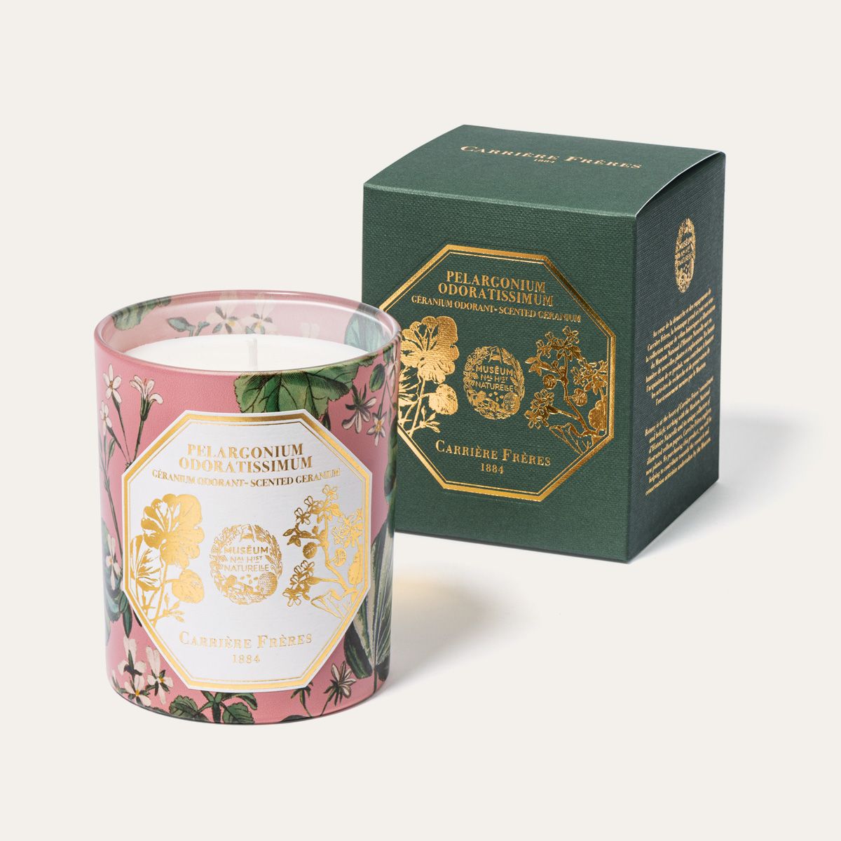 Carrière Frères - Geranium Candle 6.5 oz Carrière Frères