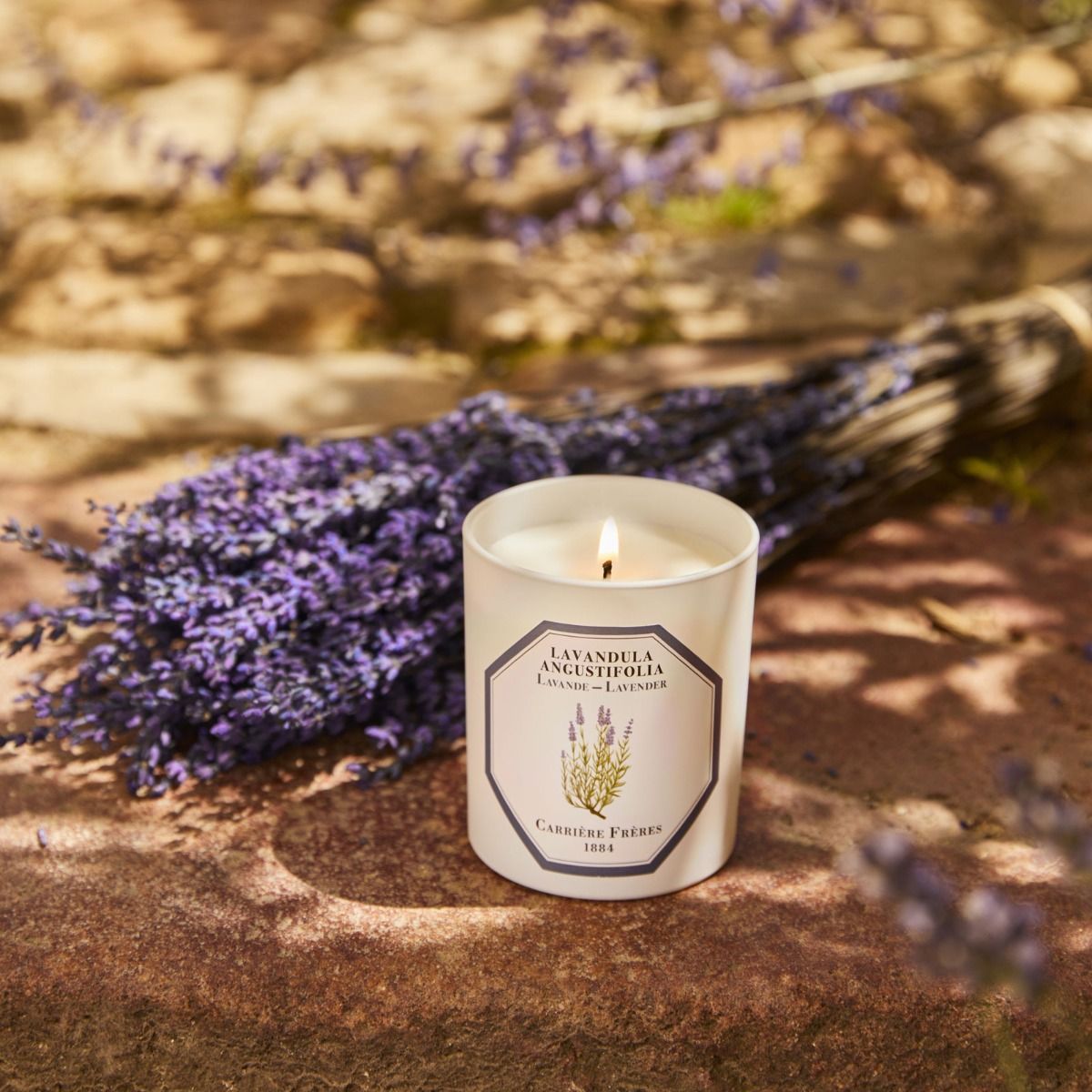Carrière Frères - Lavandula Angustifolia - Lavender Candle Carrière Frères
