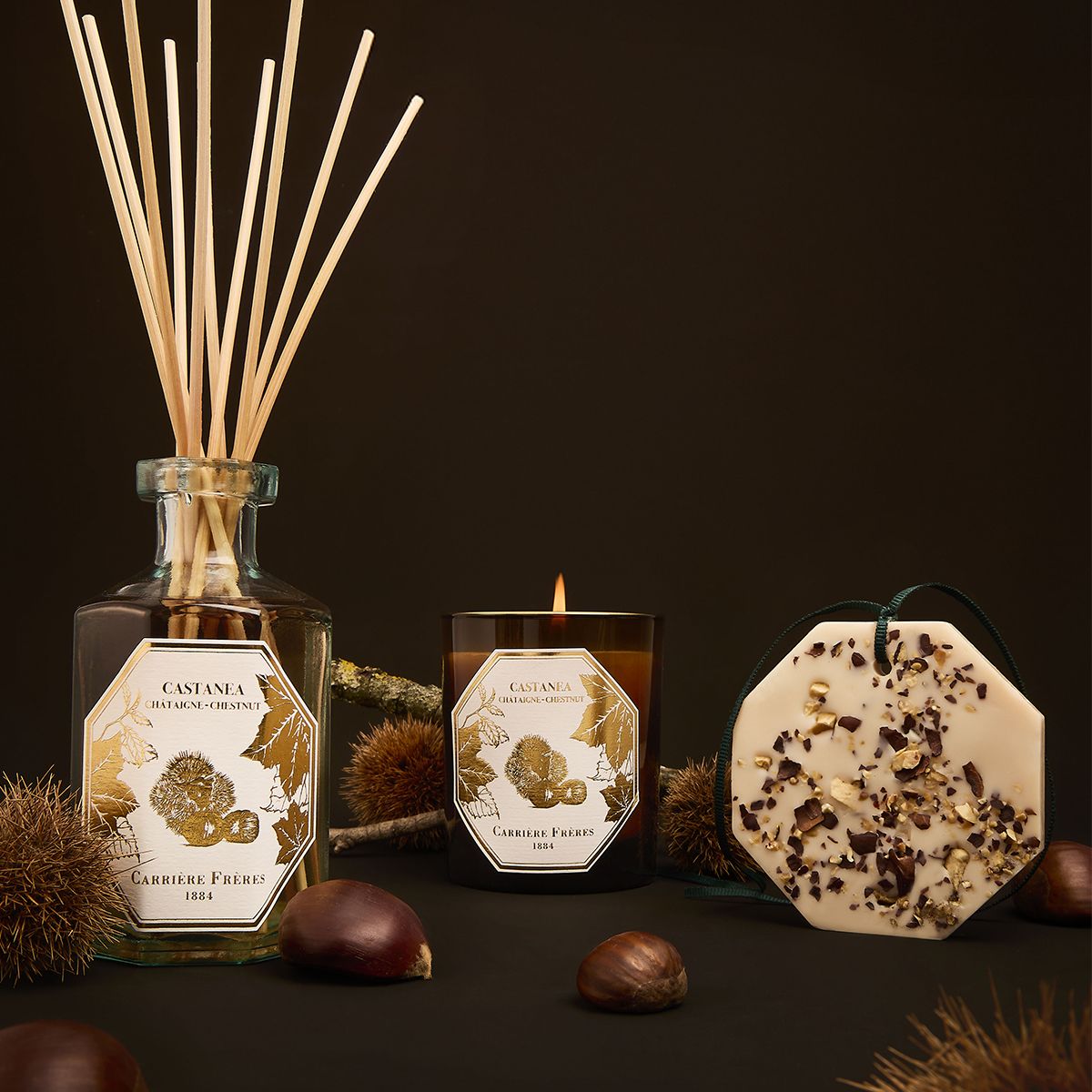 Chestnut Diffuser 6.8 Fl.oz Carrière Frères