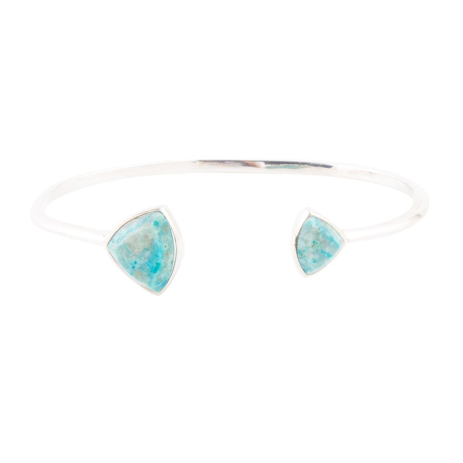 Chrysocolla Open Cuff Bracelet Barse Jewelry