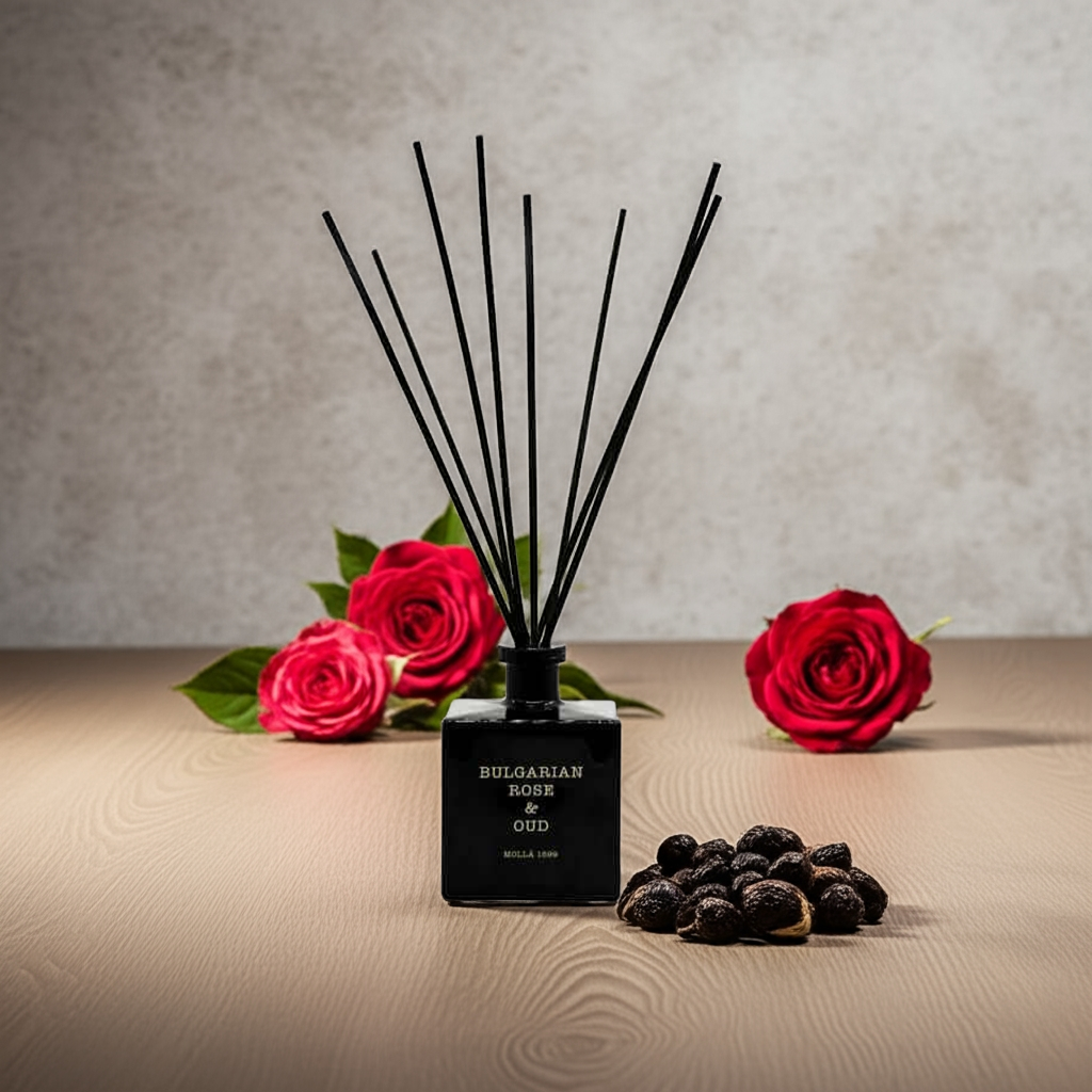Cereria Molla - Bulgarian Rose & Oud Diffuser - Coastous