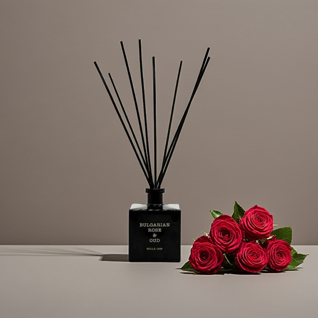 Cereria Molla - Bulgarian Rose & Oud Diffuser - Coastous