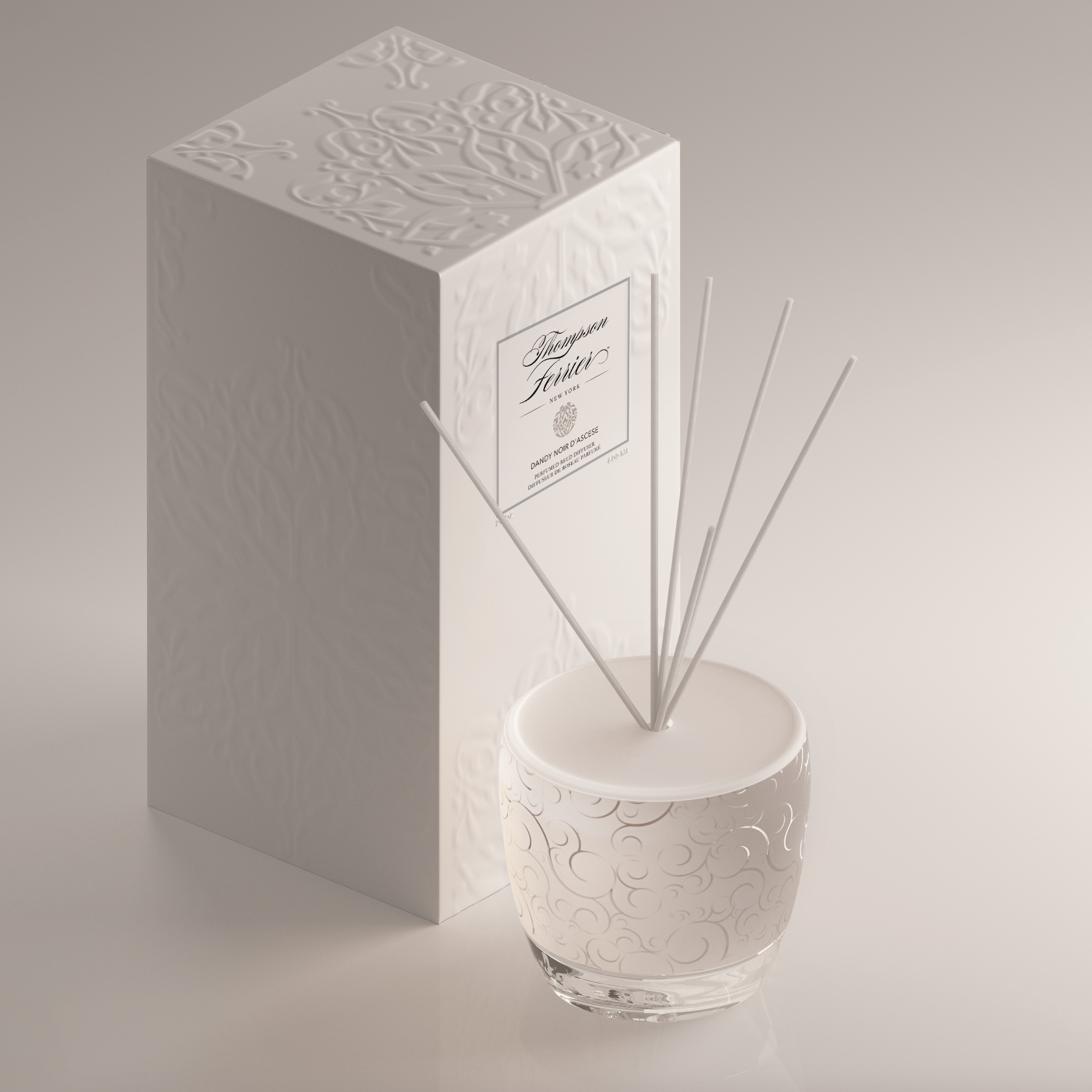 Dandy Noir d'Ascese Reed Diffuser