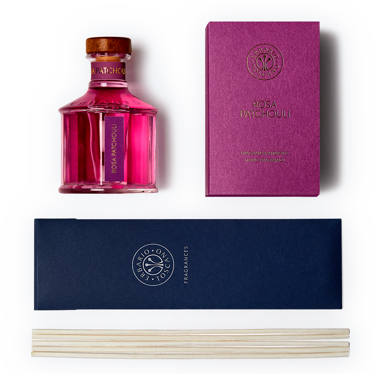 Erbario Toscano Rosa Patchouli Home Fragrance Diffuser