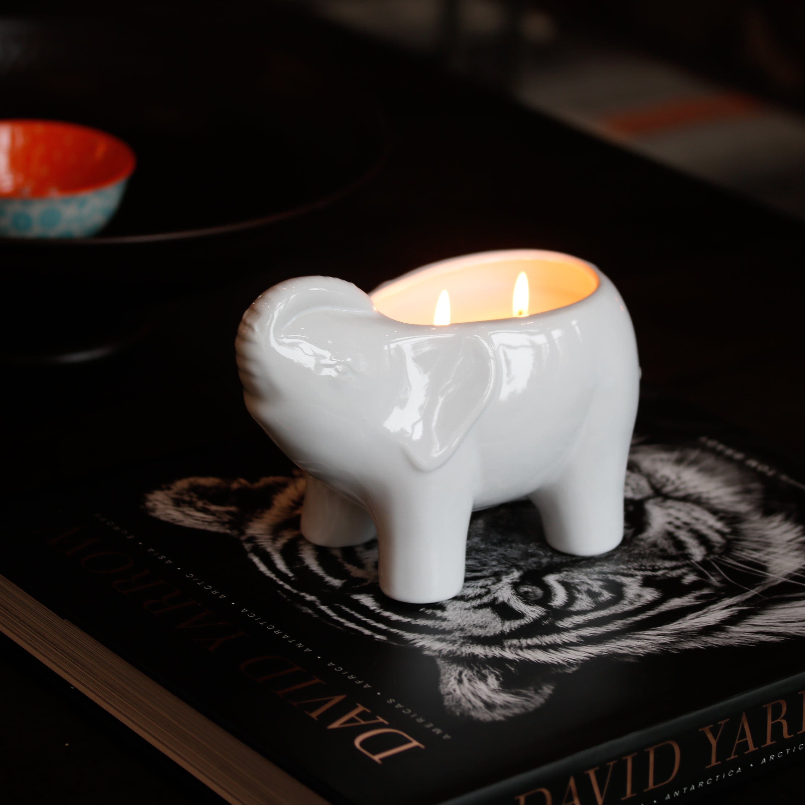 White Elephant Candle