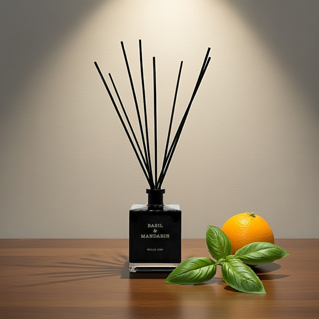 Cereria Molla - Basil & Mandarin Diffuser - Coastous