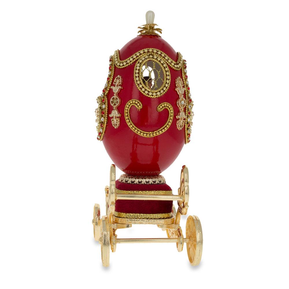 Royal Wedding Coach Musical Egg 7.1 Inches