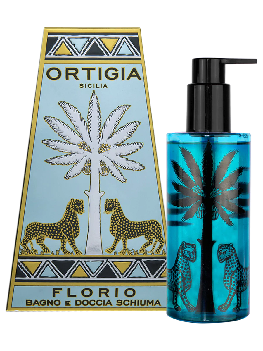 ORTIGIA Sicilia - FLORIO SHOWER GEL 250ML - 8.5 fl. oz. ORTIGIA Sicilia
