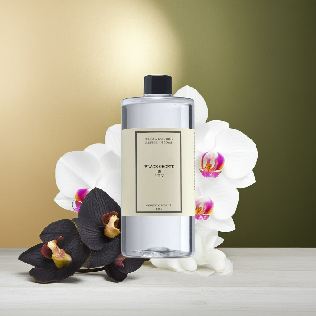 Cereria Molla - Premium diffuser refill 16.9 fl oz / 500 ml - - Coastous