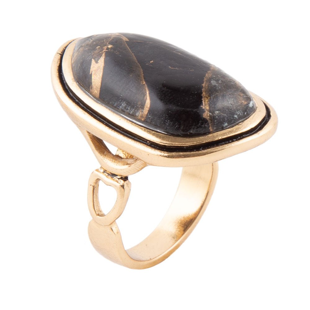 Gold Infused Matrix Ring Barse Jewelry