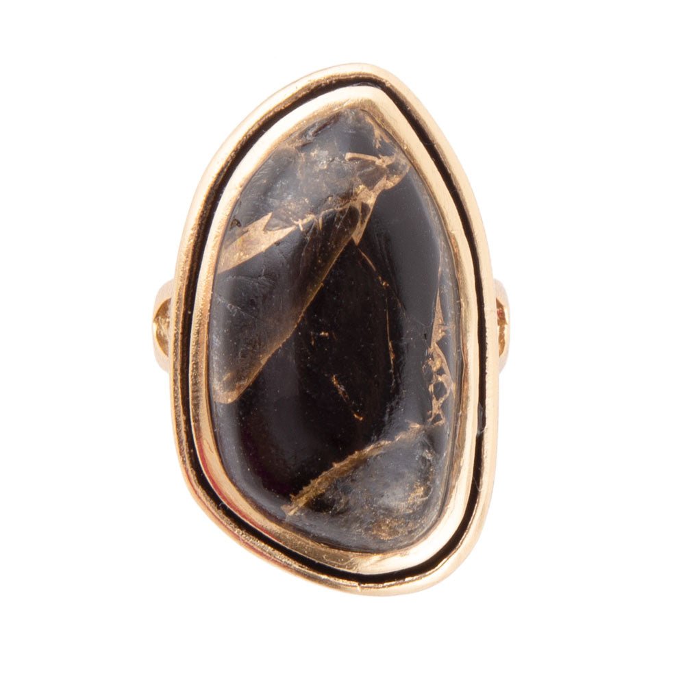 Gold Infused Matrix Ring Barse Jewelry