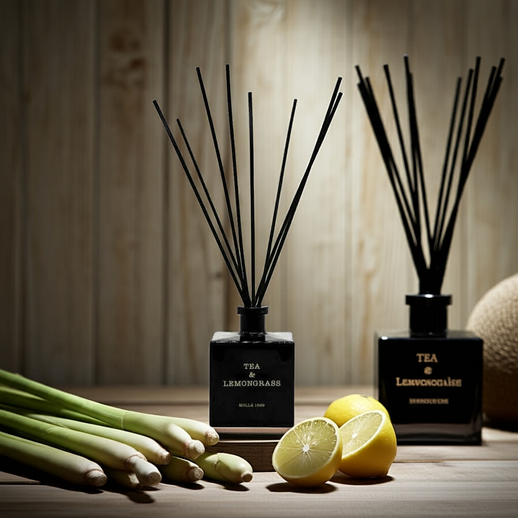 Cereria Molla - Tea & Lemongrass Diffuser - Coastous