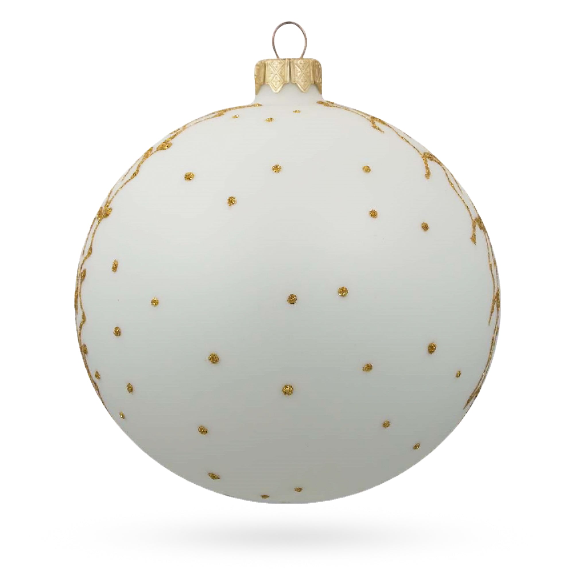 Two Bears in Love Glass Ball Christmas Ornament 4 Inches BestPysanky