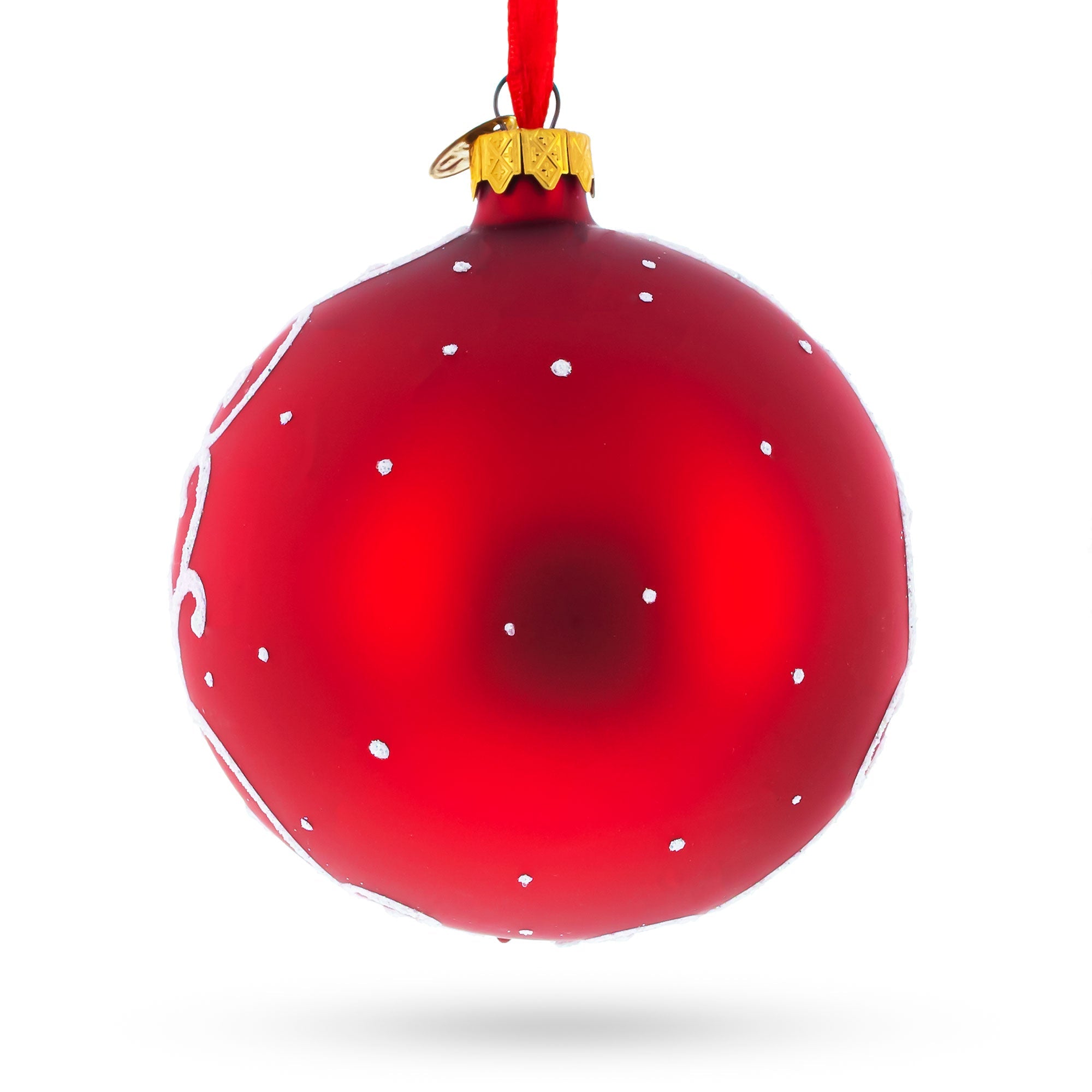 Chicago Theater, Illinois, USA Glass Ball Christmas Ornament 4 Inches