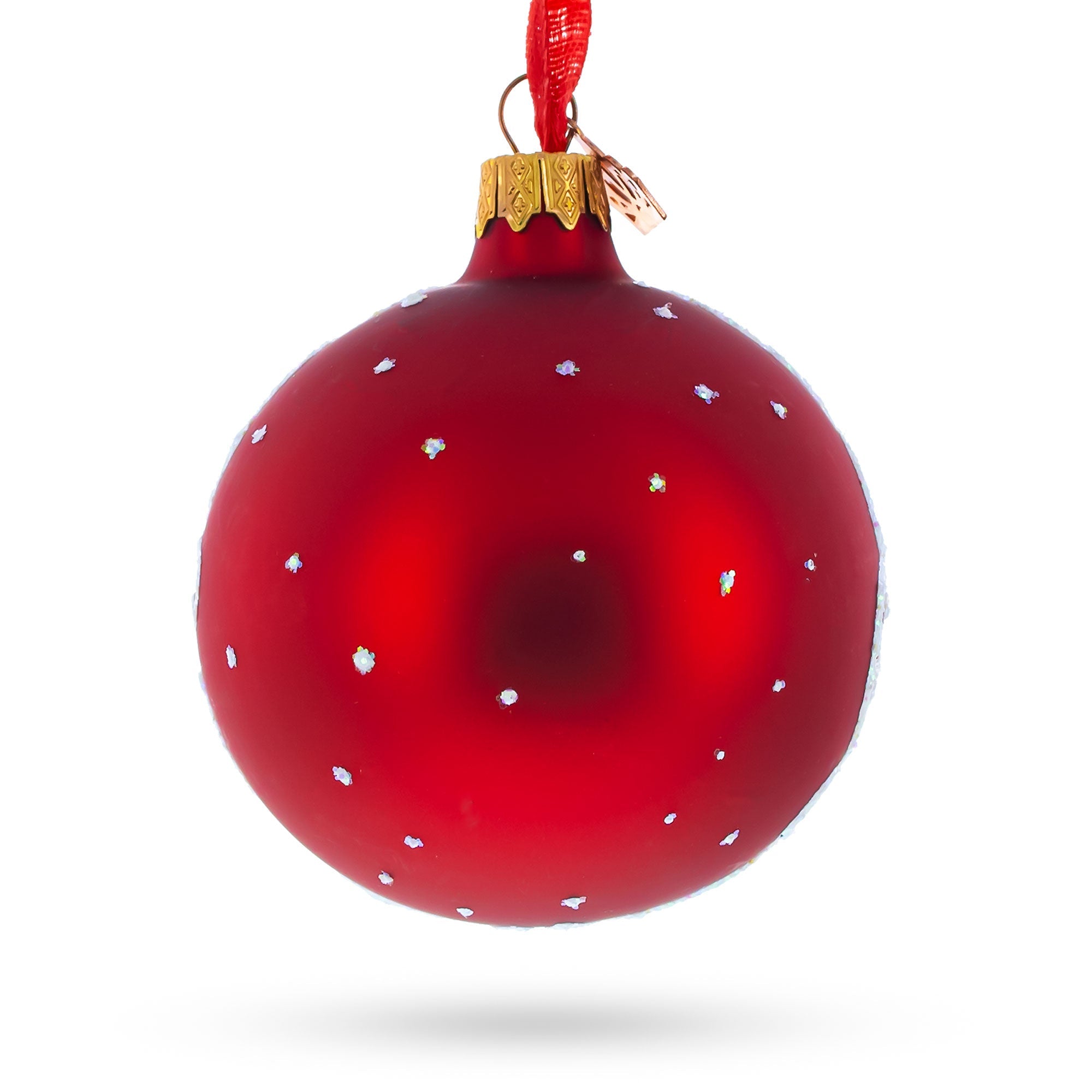 Iconic Chicago Theater Glass Ball Christmas Ornament 3.25 Inches