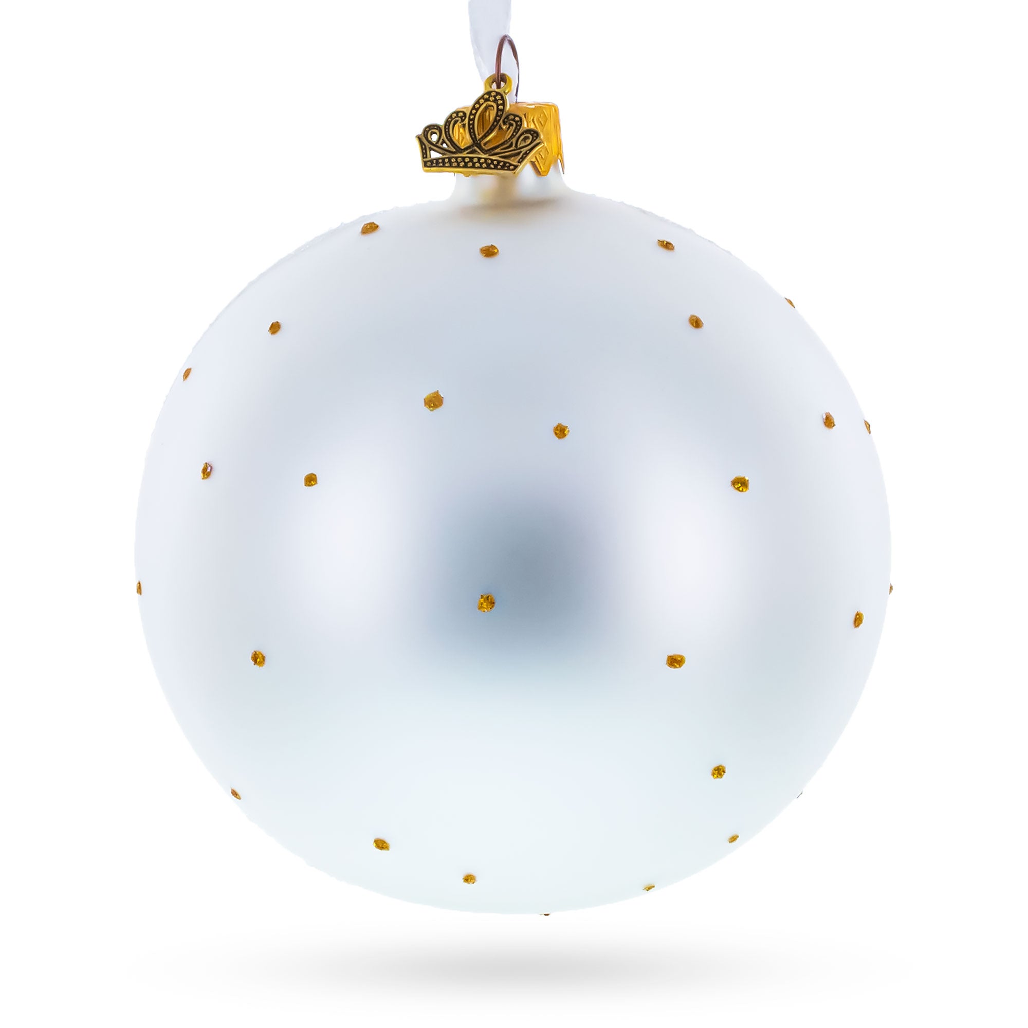 1887 'Sunflowers' by Vincent Van Gogh Glass Ball Christmas Ornament 4 Inches