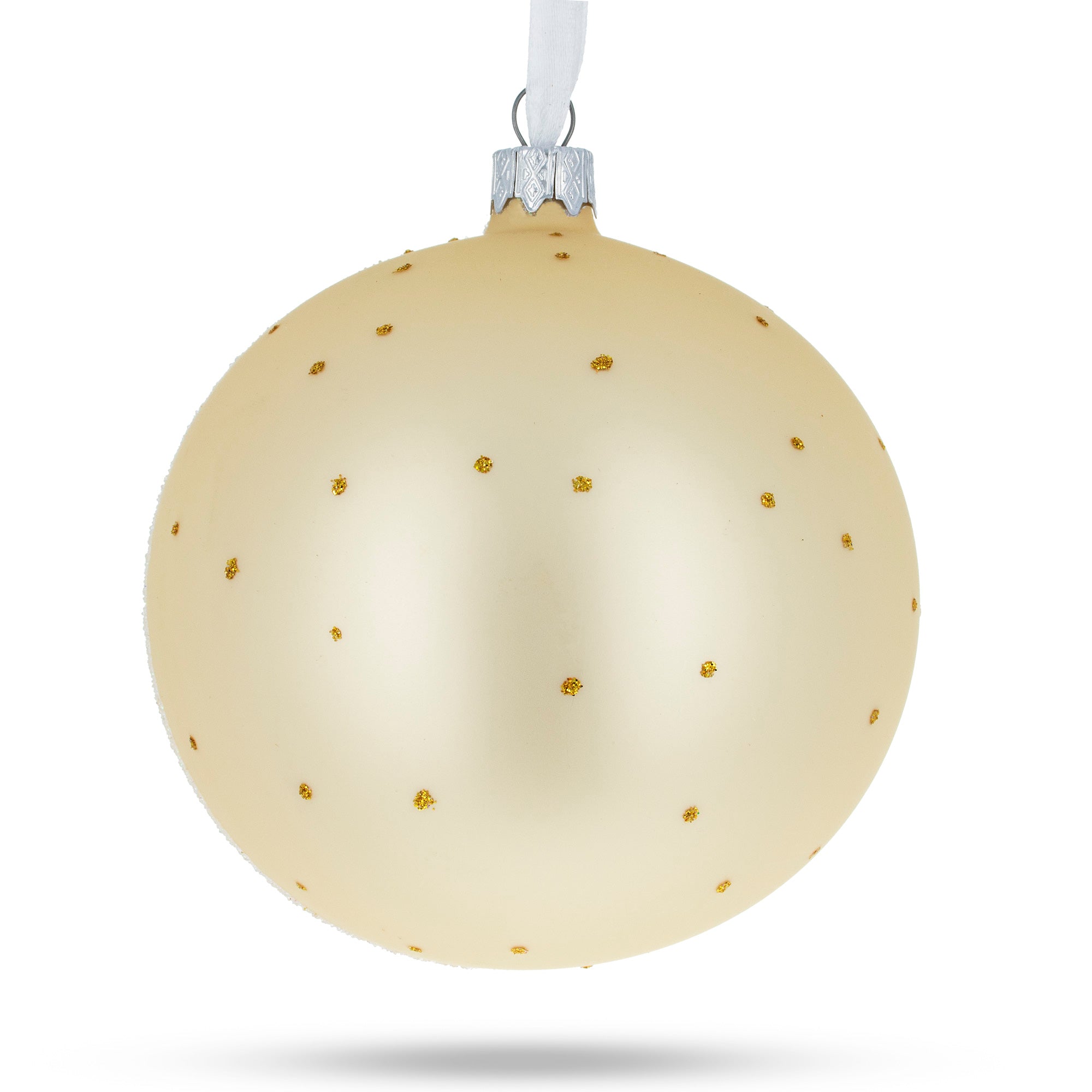 Marc Chagall's 1917 'The Promenade' Masterpiece Glass Ball Christmas Ornament 4 Inches