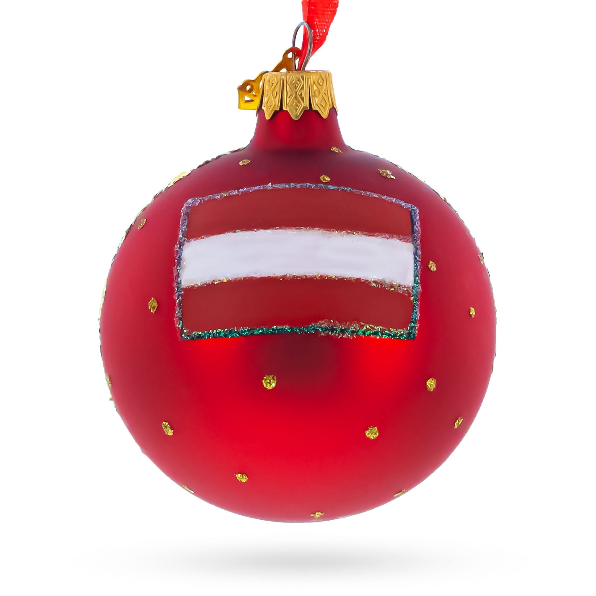 Schonbrunn Palace, Vienna, Austria Glass Ball Christmas Ornament 4 Inches