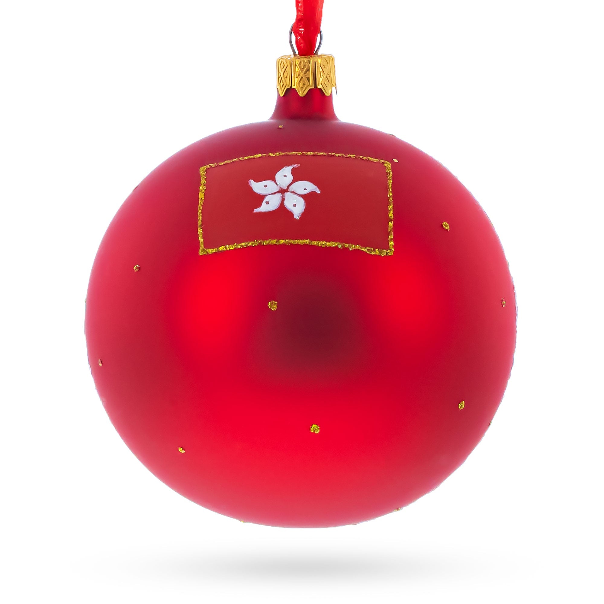 Star Ferry, Hong Kong Glass Ball Christmas Ornament 4 Inches BestPysanky