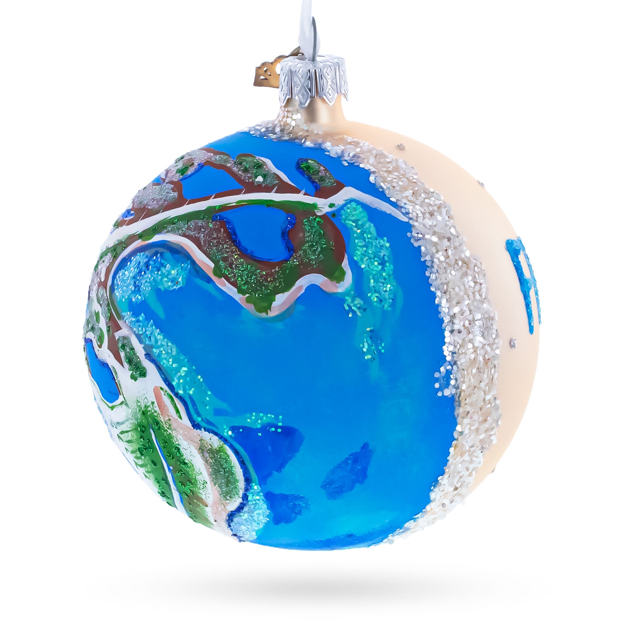 Florida Keys, USA Glass Ball Christmas Ornament 4 Inches