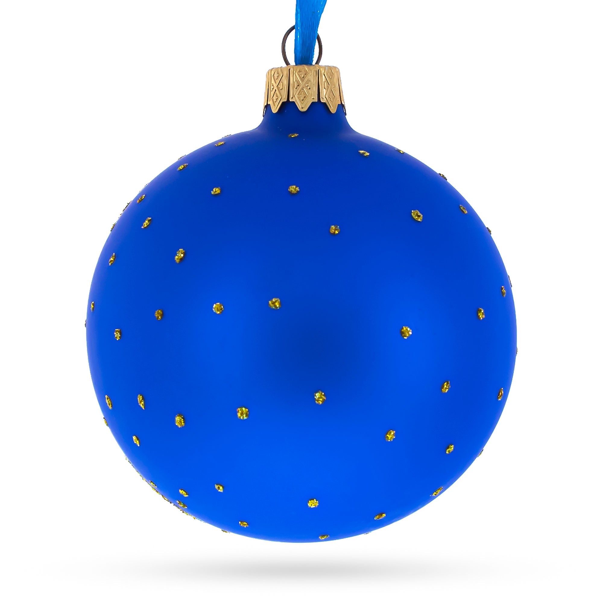 Veterinarian with Puppy Glass Ball Christmas Ornament 3.25 Inches