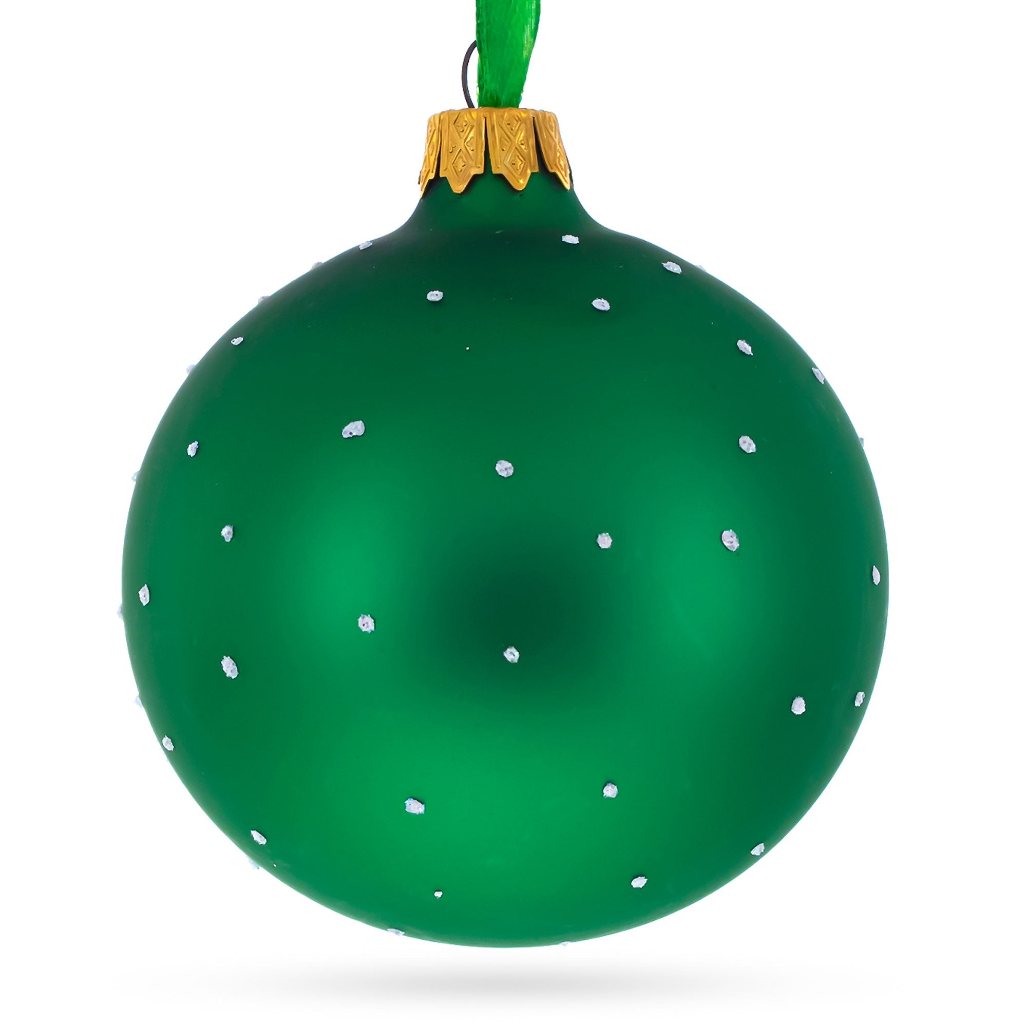 Tennis Player Glass Ball Christmas Ornament 3.25 Inches BestPysanky