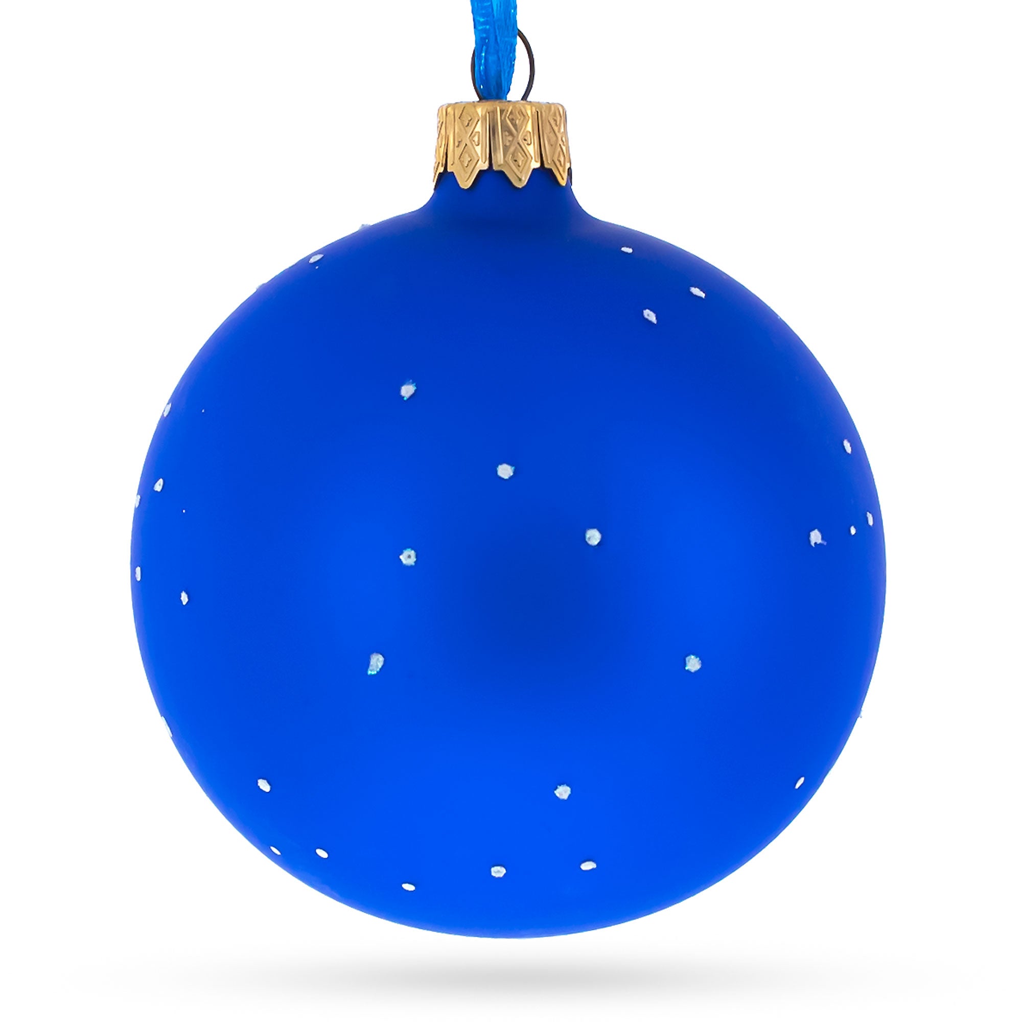 Carpenter Glass Ball Christmas Ornament 3.25 Inches