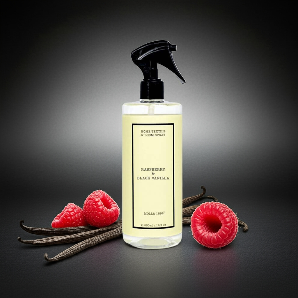 Cereria Molla - Premium Home & Textile Spray - Transparent 16.9 fl oz / 500 ml - - Coastous