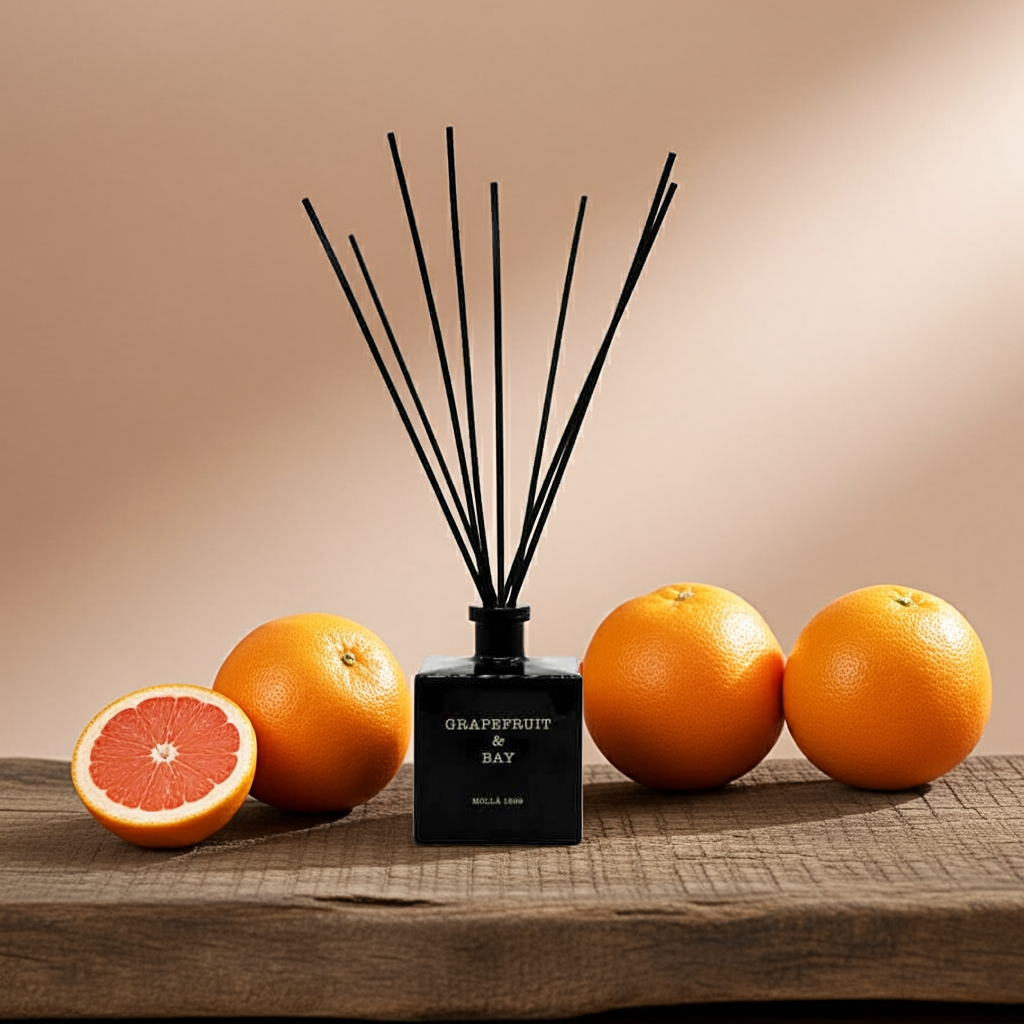 Cereria Molla - Premium Reed Diffuser - Grapefruit & Bay - Coastous