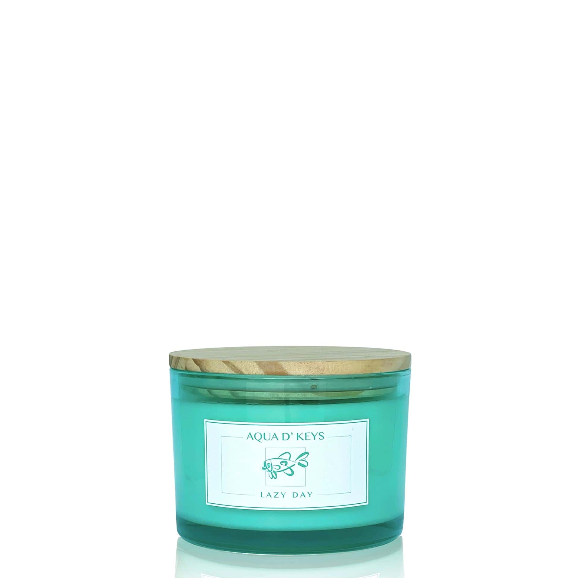 Lazy Day Hand Poured Candle AQUA D' KEYS