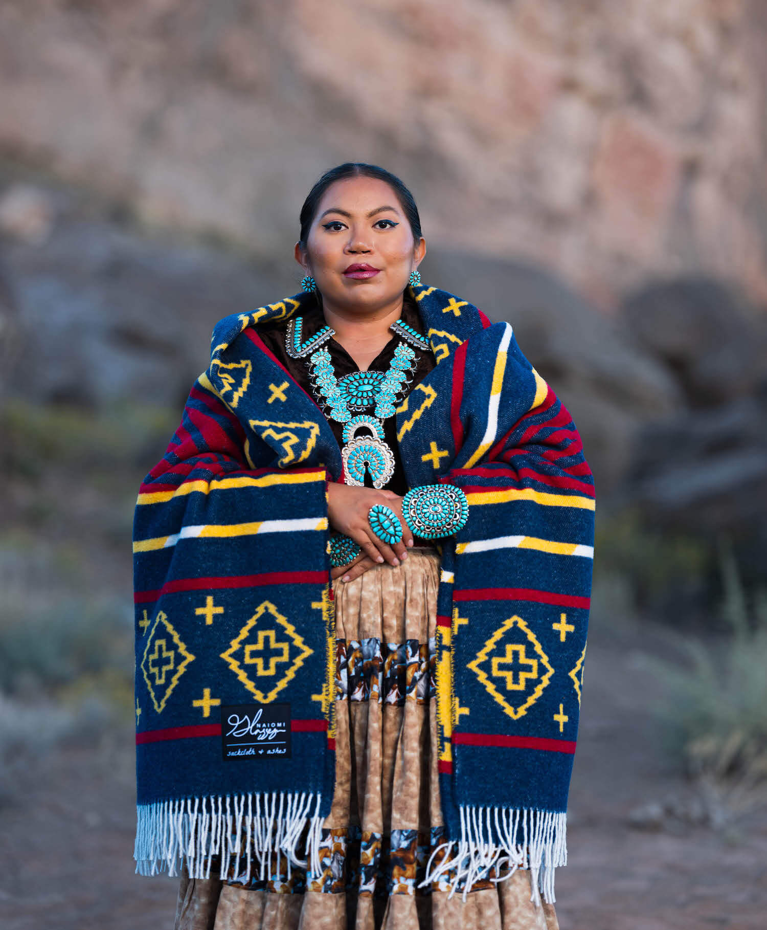 Legacy Tó Ałts'íísí (Little Water) Blanket