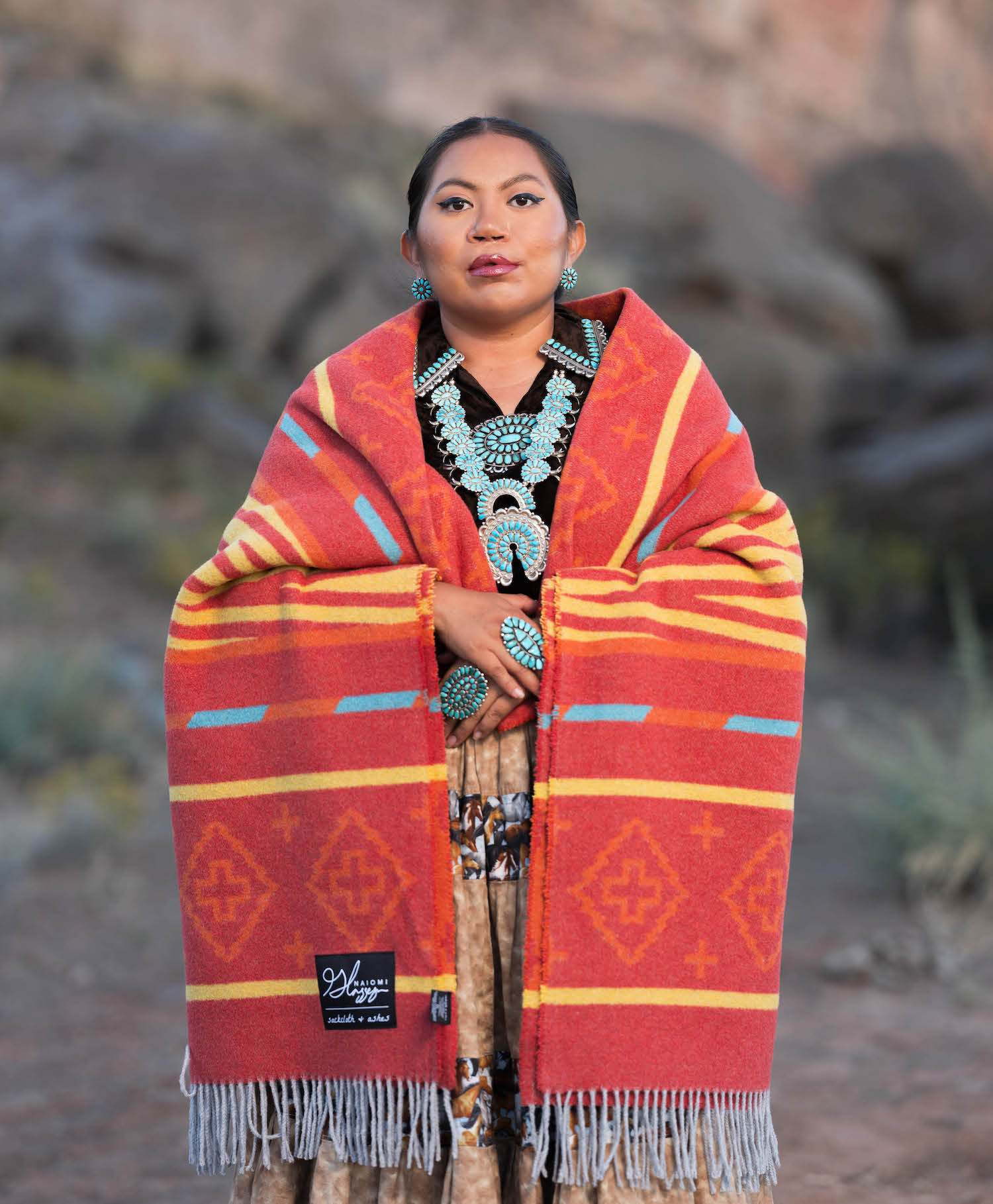 Legacy Red Bottom Blanket