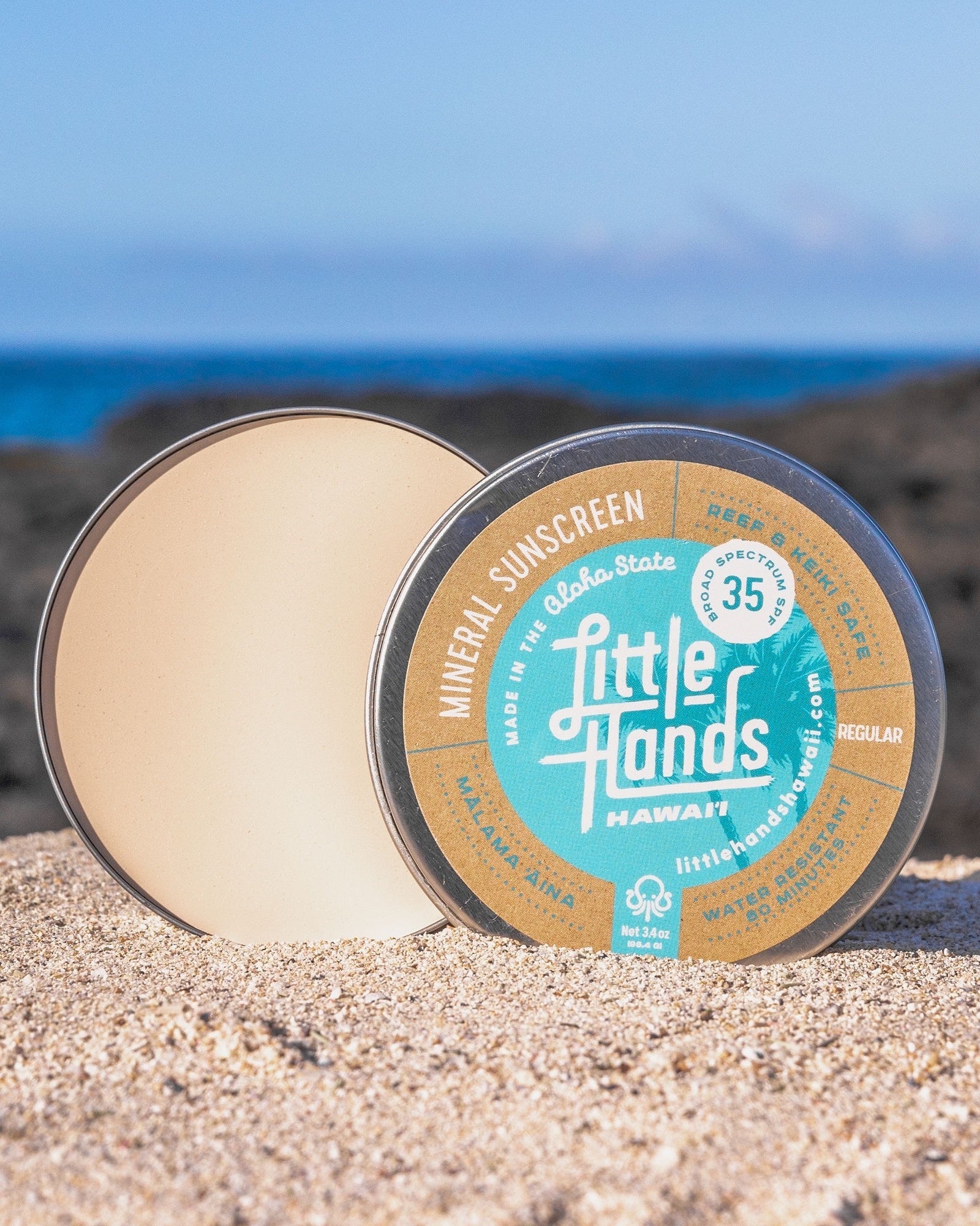 Body & Face Mineral Sunscreen Little Hands Hawaii