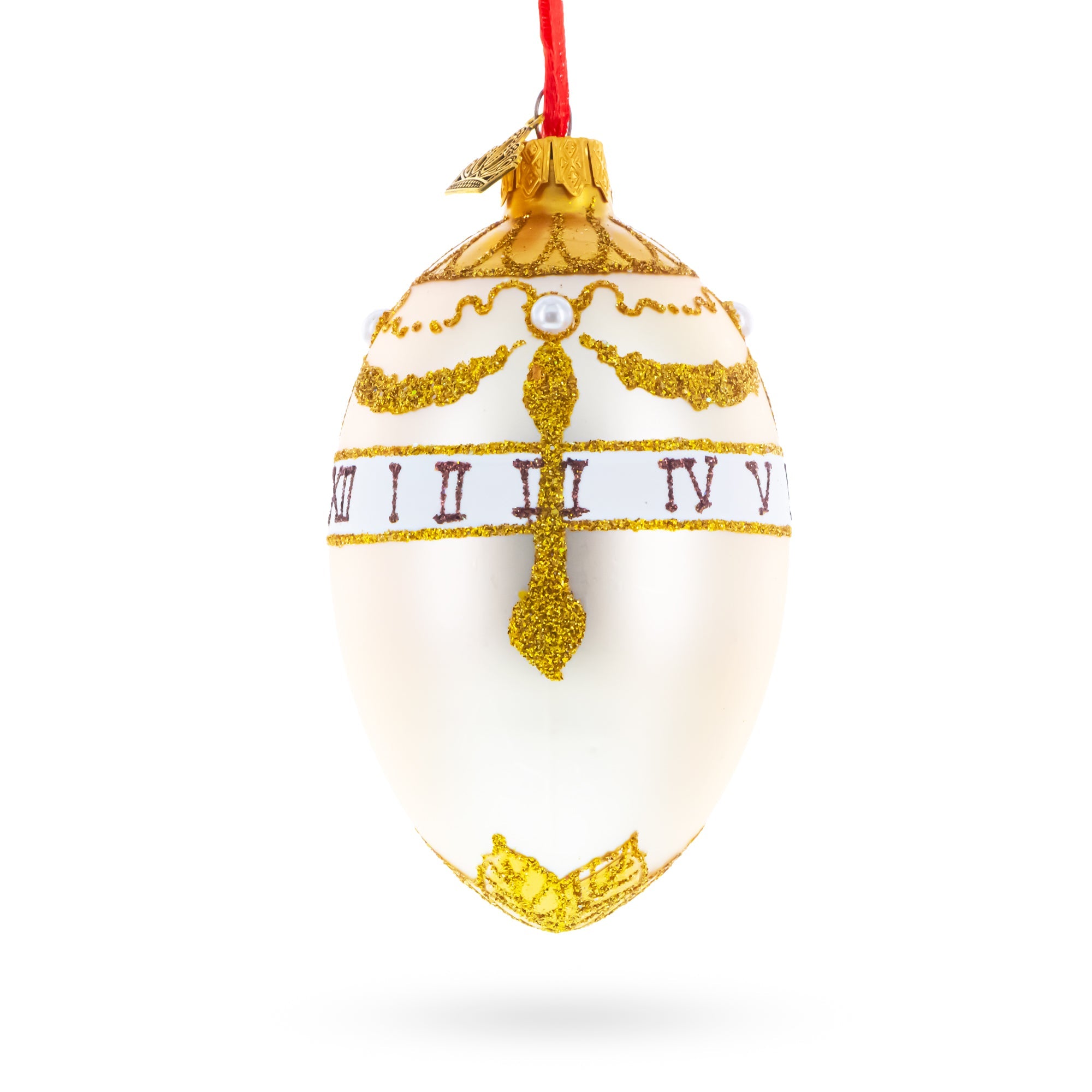 1902 Duchess of Marlborough Royal Egg Glass Ornament 4 Inches BestPysanky