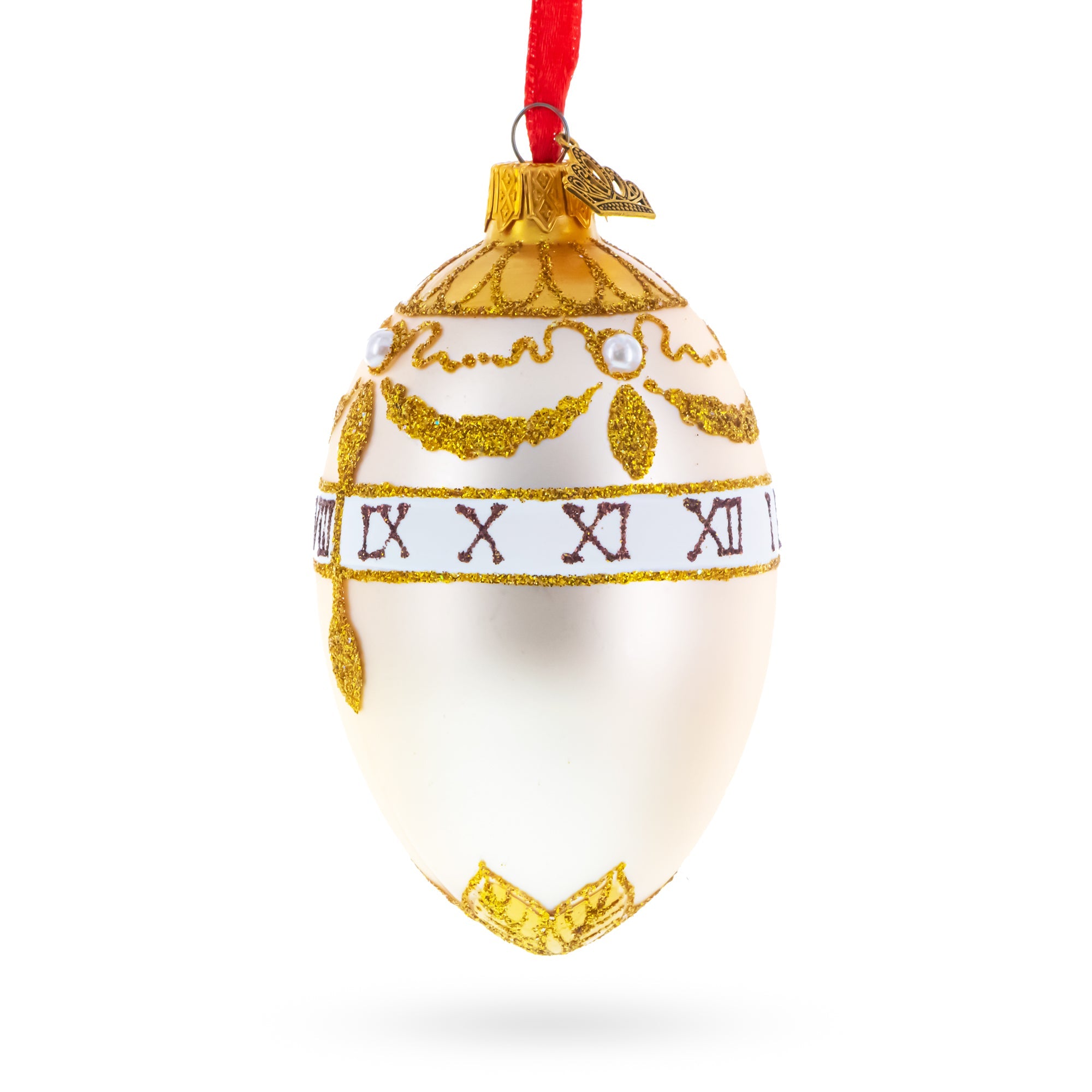 1902 Duchess of Marlborough Royal Egg Glass Ornament 4 Inches BestPysanky