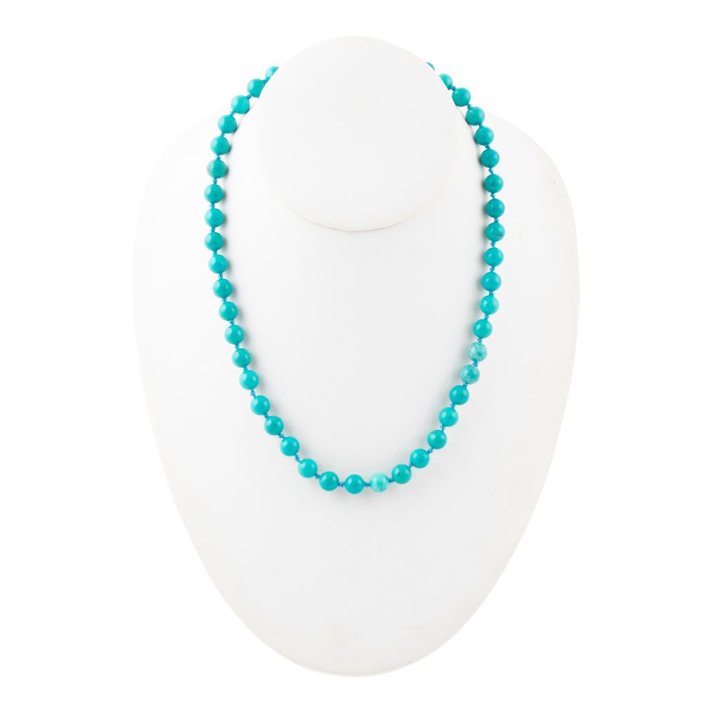 Love Knots Blue Turquoise Necklace Barse Jewelry