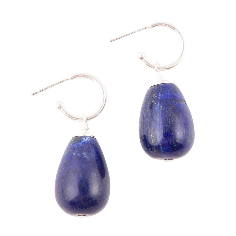 Lovely Lapis Drop Earrings Barse Jewelry