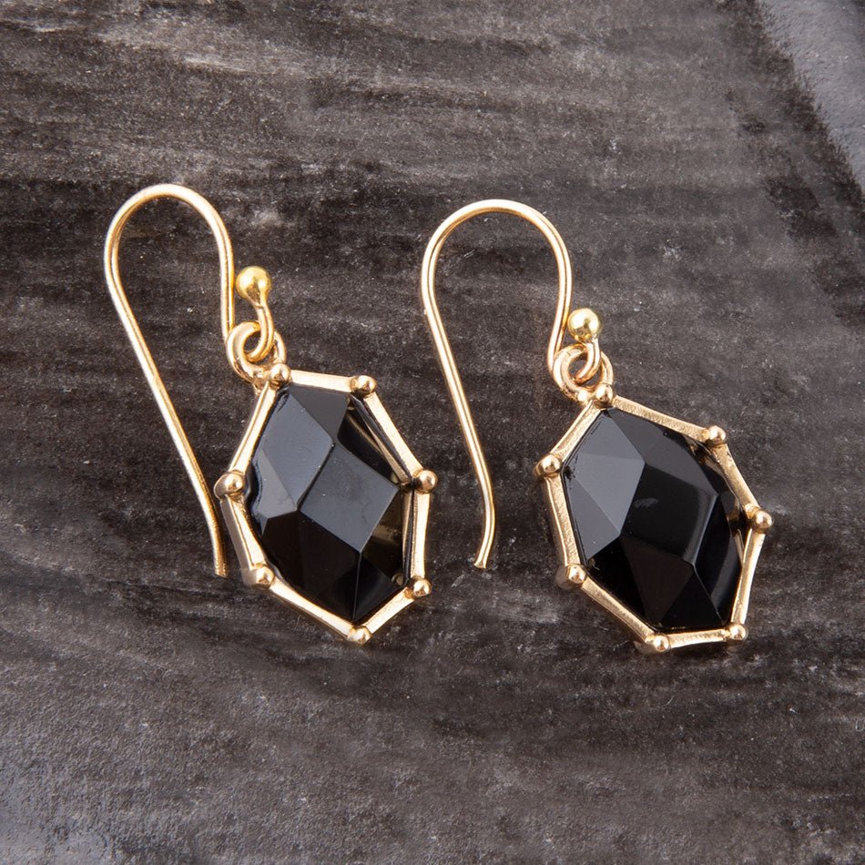 Lucky 7's Earrings - Onyx Barse Jewelry