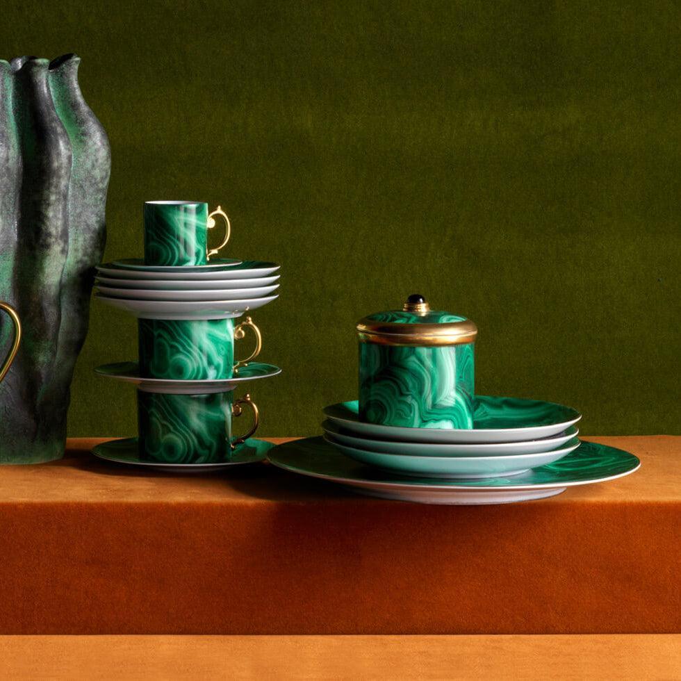 Malachite Candle by L'Objet