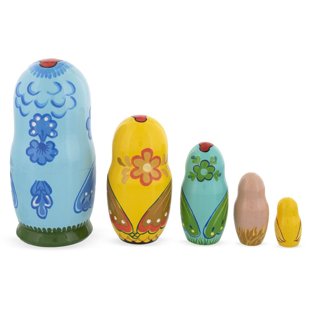 The Chicken Family Wooden Nesting Dolls BestPysanky