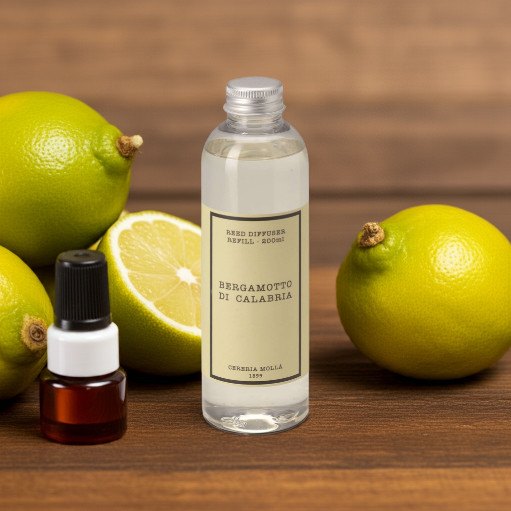 Cereria Molla - Premium Diffuser Refill - 6.7 fl oz / 200 ml. - - Coastous