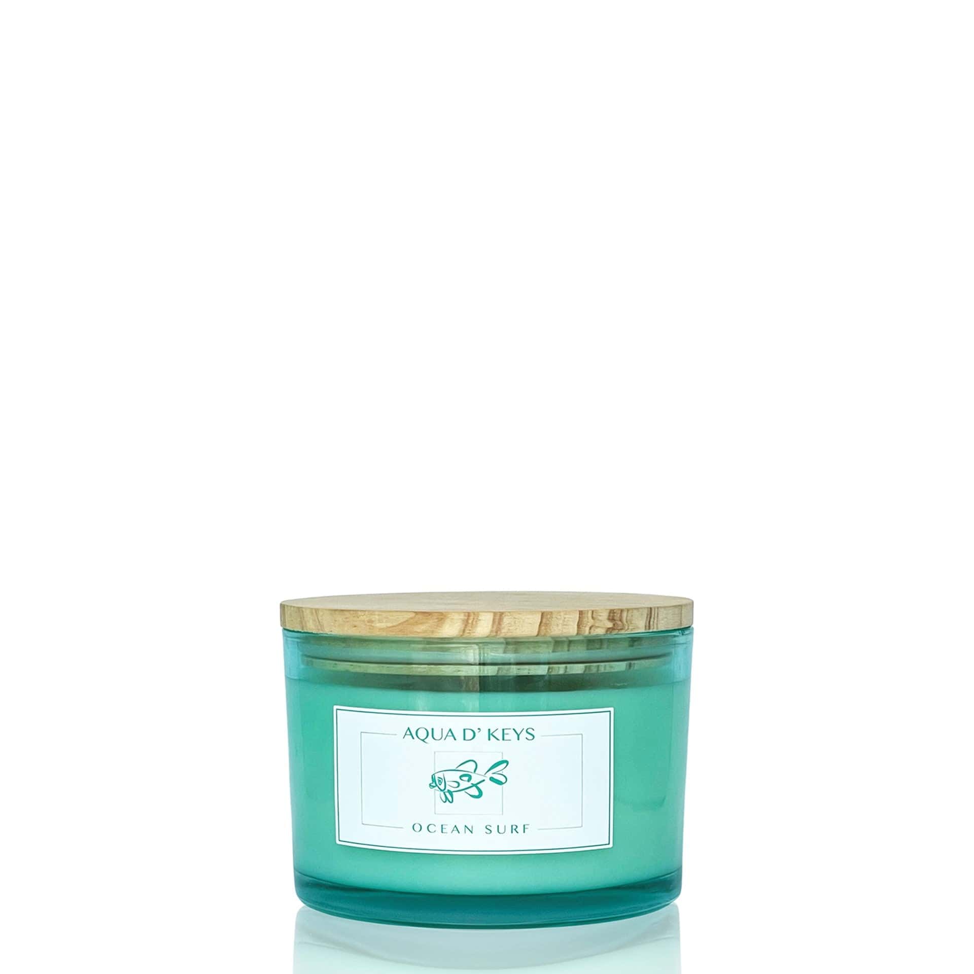 Ocean Surf Hand Poured Candle AQUA D' KEYS